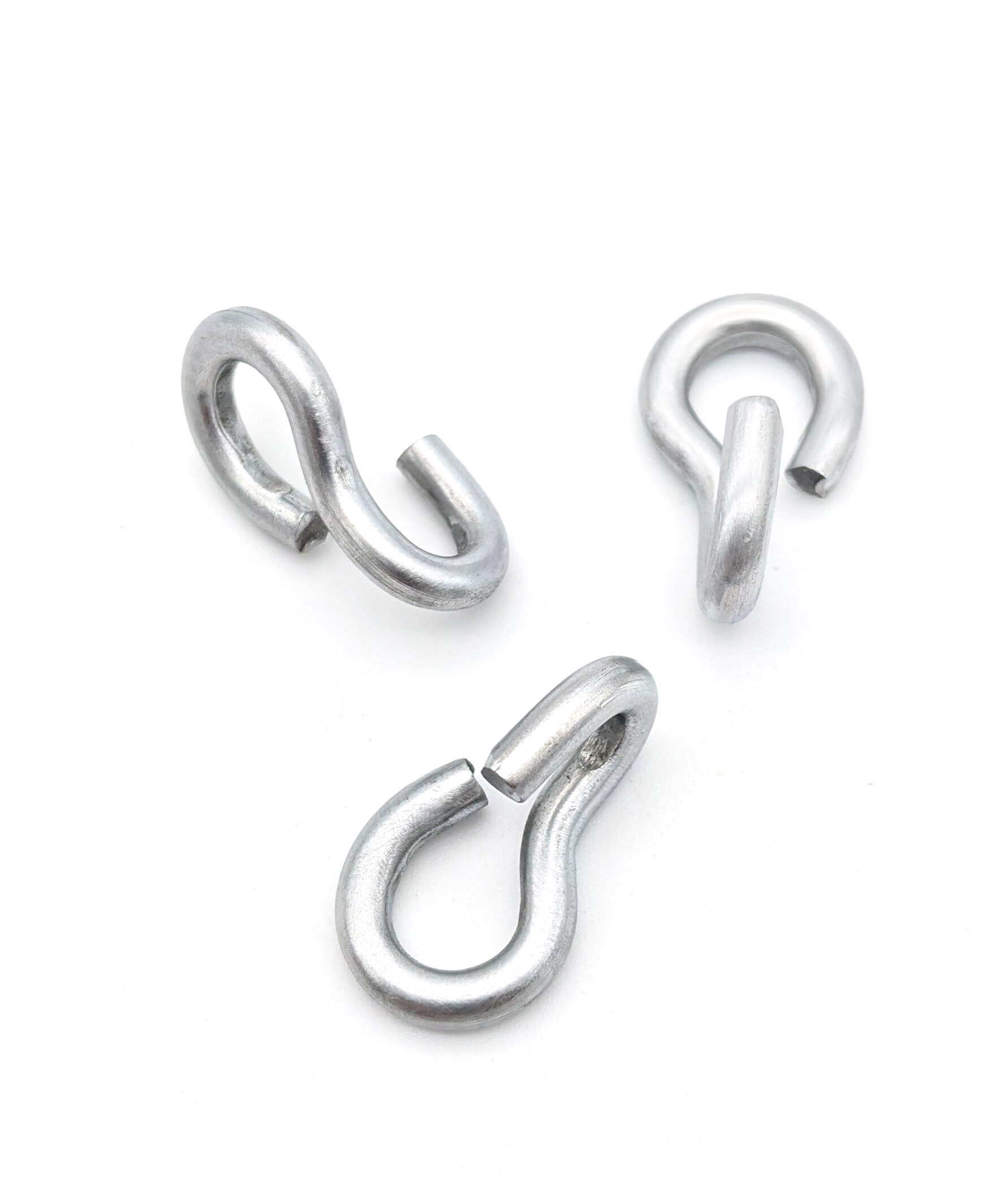 Galvanized steel link hook