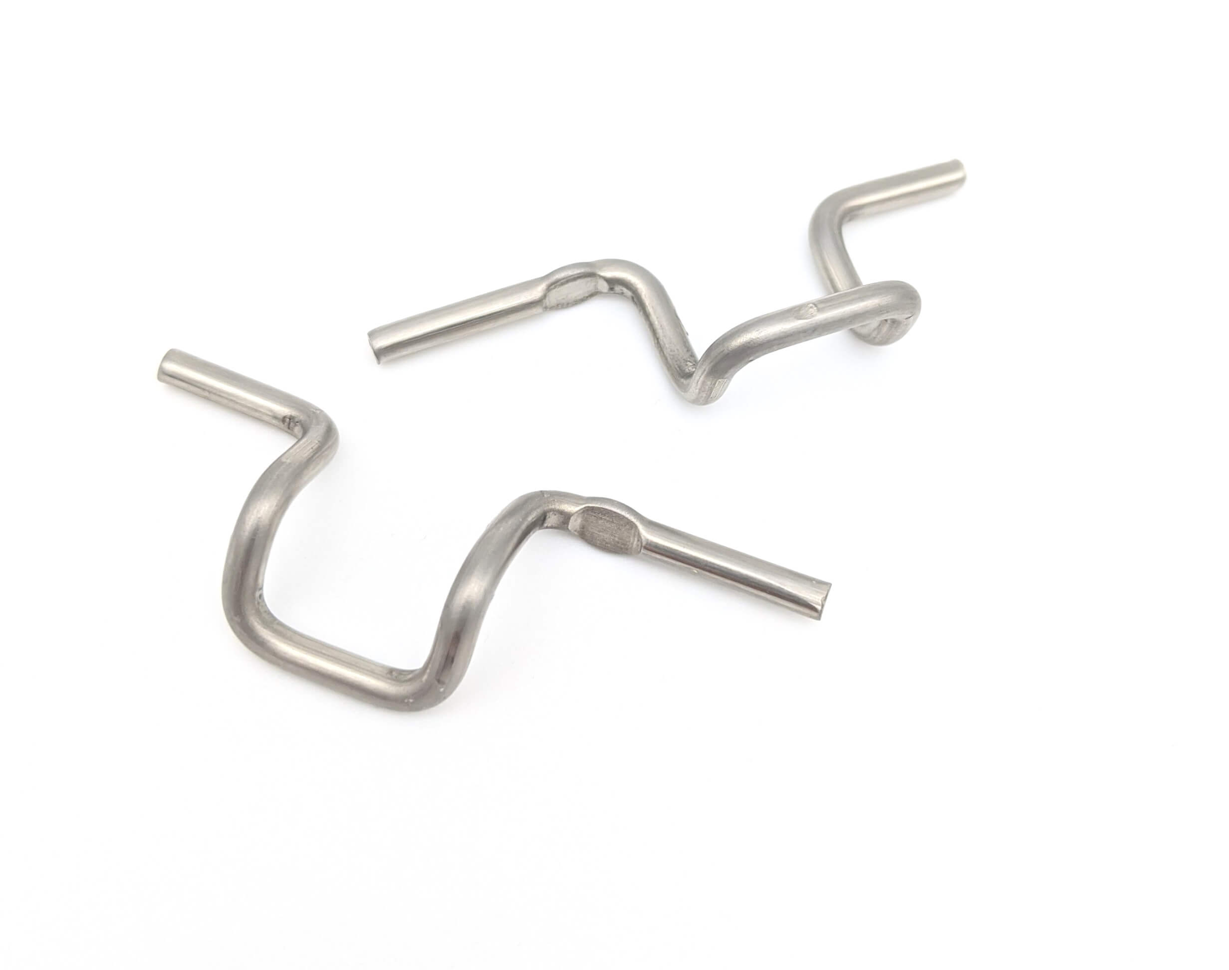 Stainless steel retainer clips