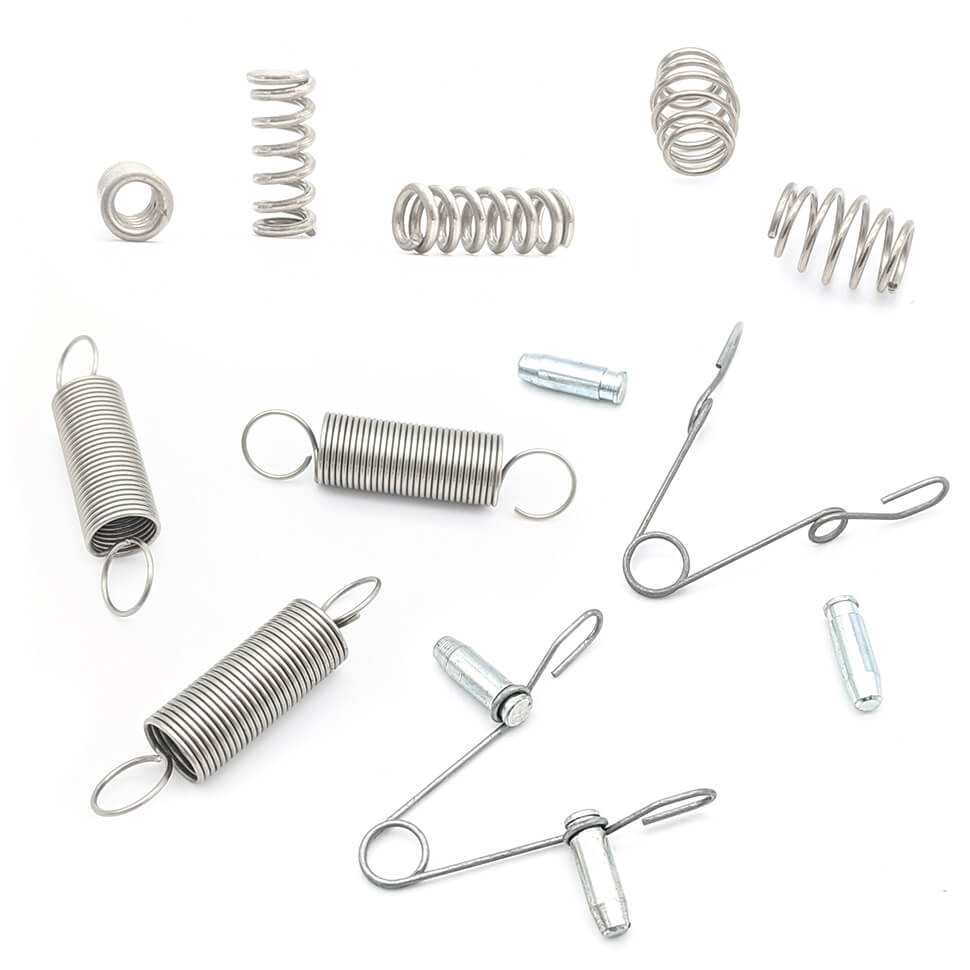 An assortment of coil springs