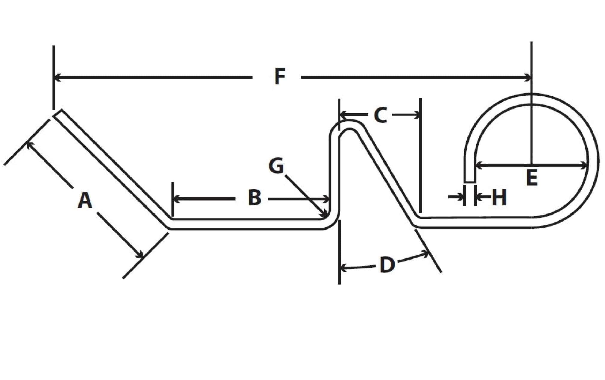 Wire Form Dimensions